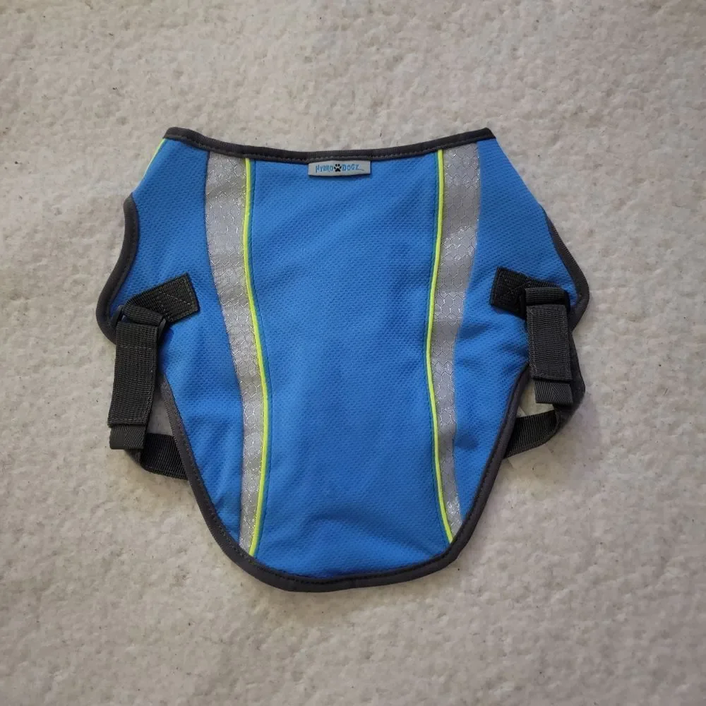 🆕️🦺Hydro Dogz UV Cooling Vest - Blue/Gray/Yellow, Sm